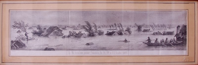 Le Val de la Loire pendant l’inondation, les 21, 22 et 23 Octobre 1846