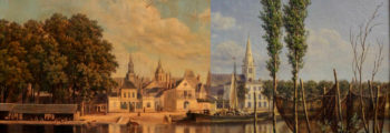 Restauration du tableau de la Flèche